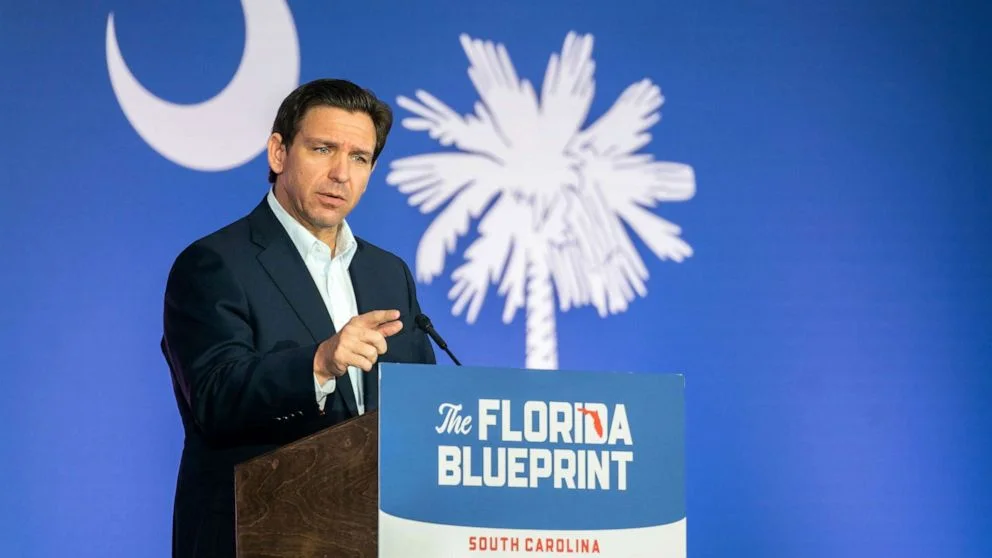 DeSantis struggles to gain traction as Trump dominates endorsements.