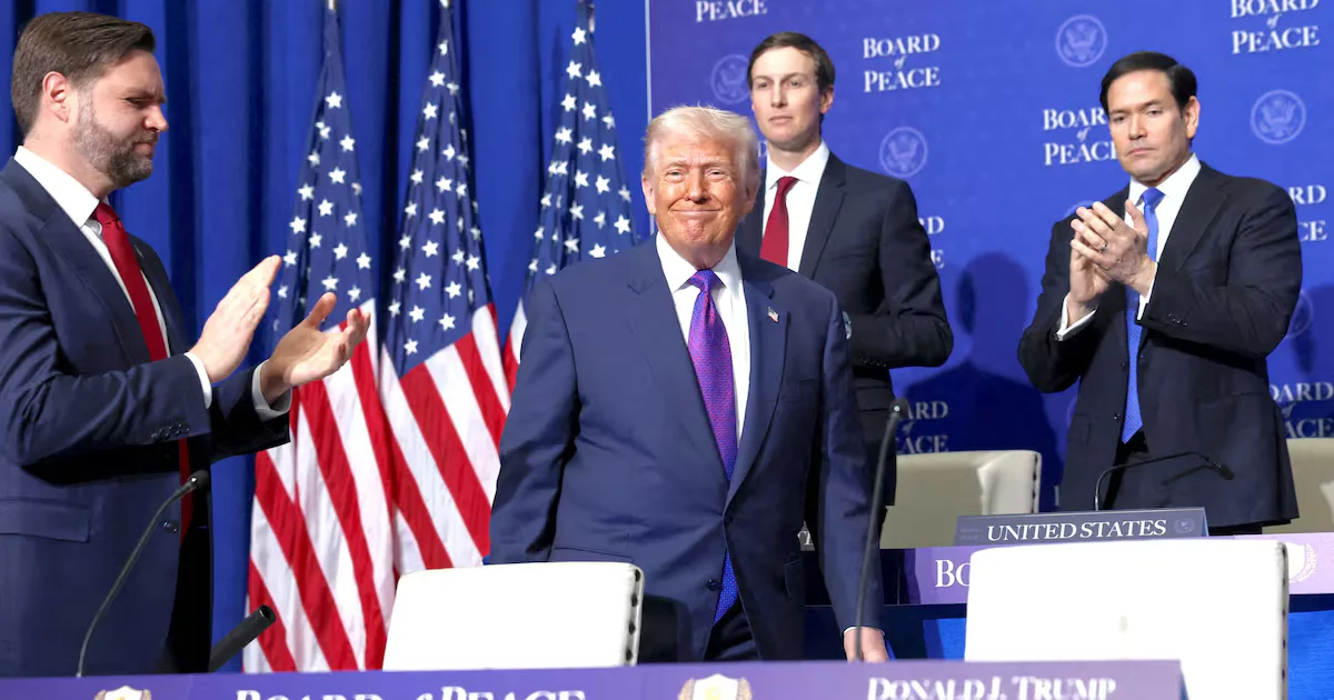 Trump’s Board of Peace: Billions Pledged, Zero Dollars Deposited for Gaza Relief