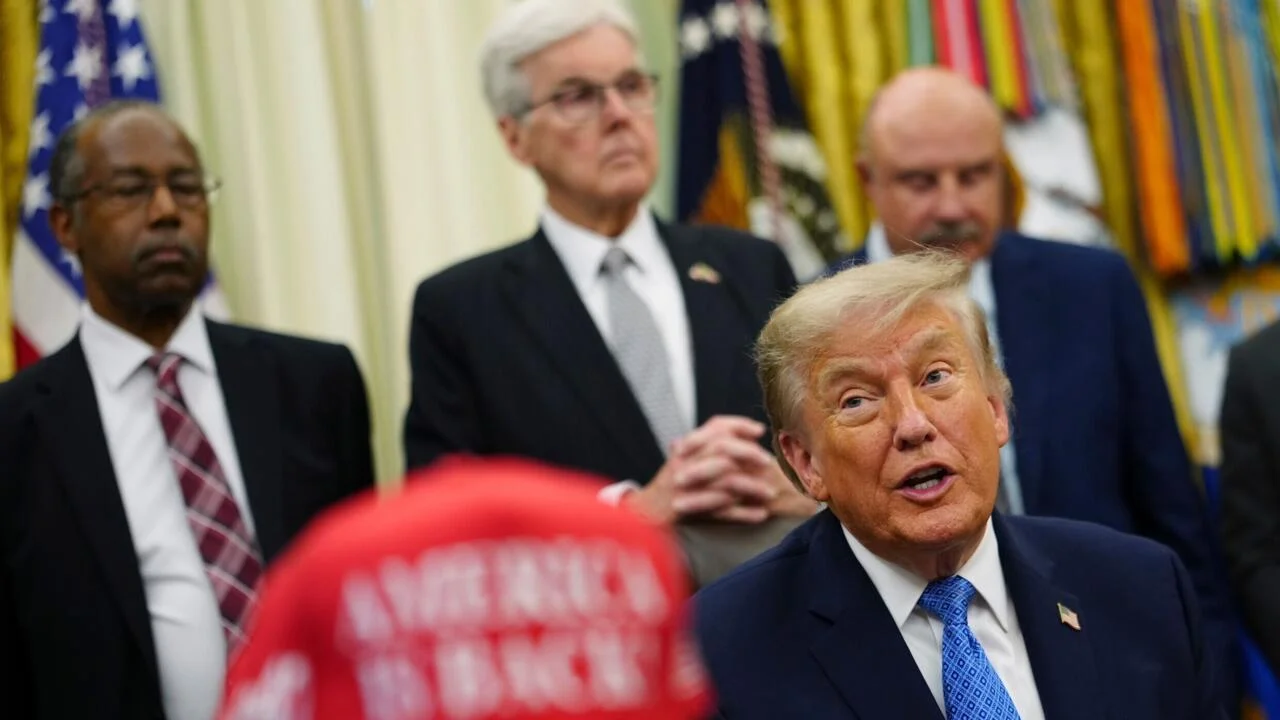 Trump vows 100% tariffs on nations taxing US digital services