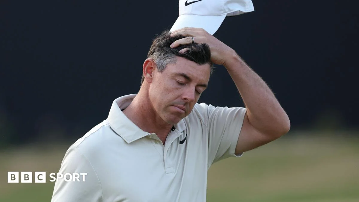 McIlroy vows to rebound after costly Open opener and missed putts