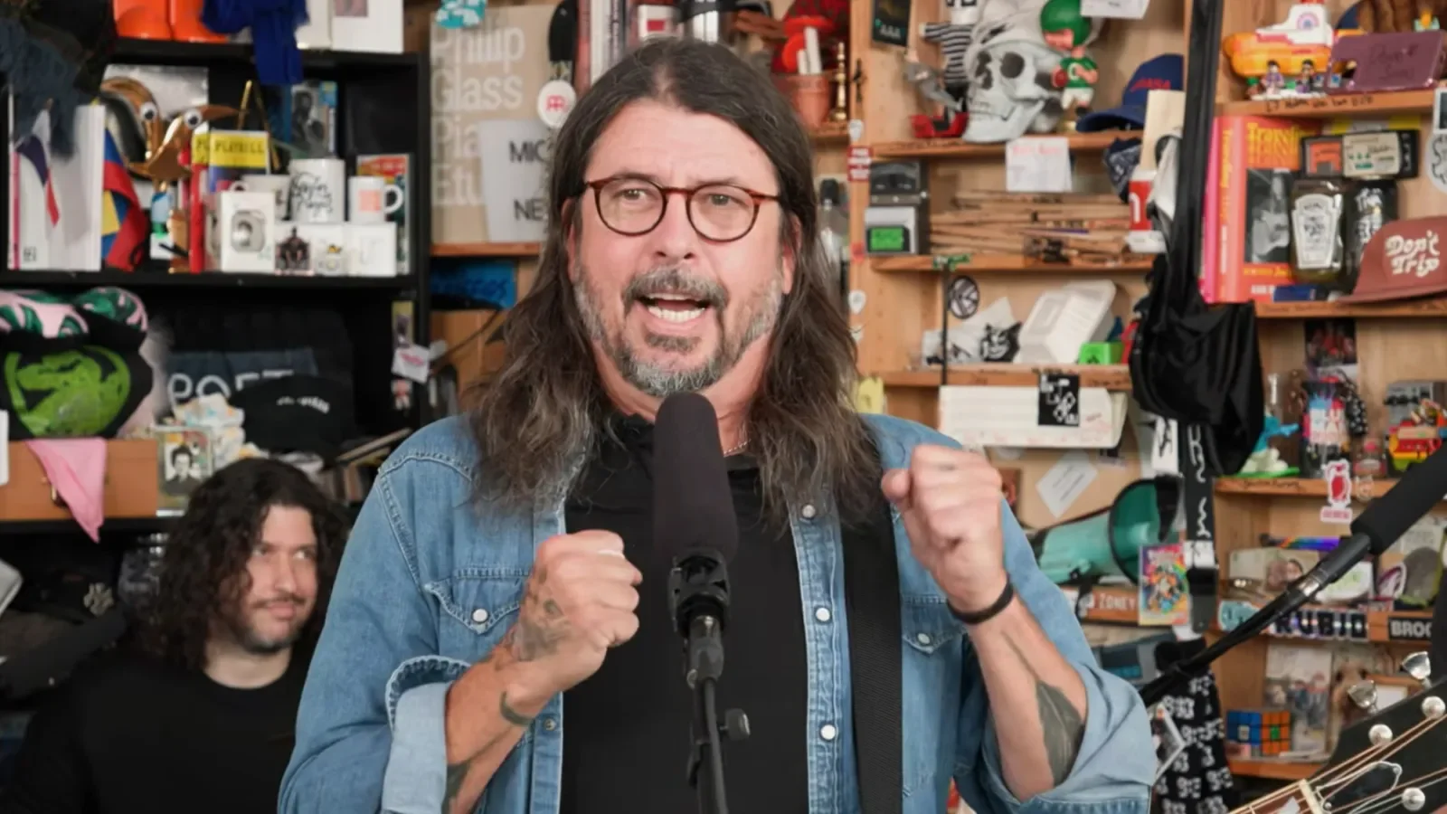 Foo Fighters Bring Stadium Energy to NPR Tiny Desk in Five-Song Office Set