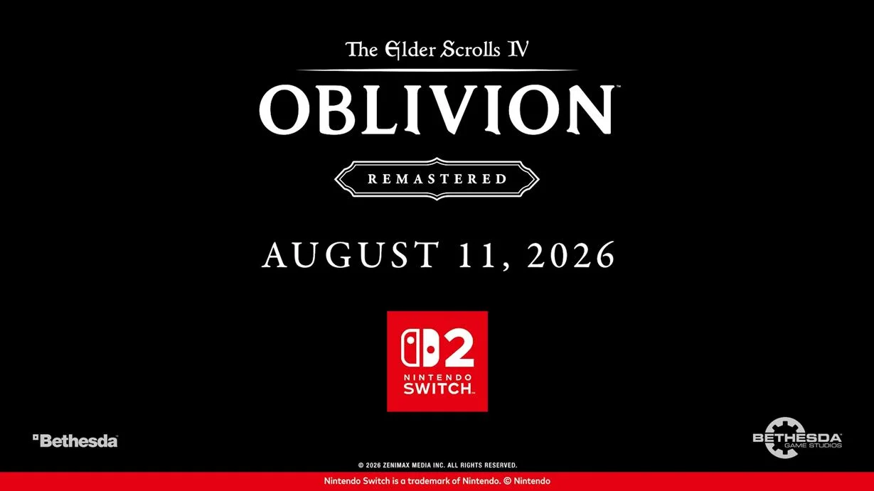 Oblivion Remastered for Switch 2 delivers 30 FPS, DLSS, and mouse support