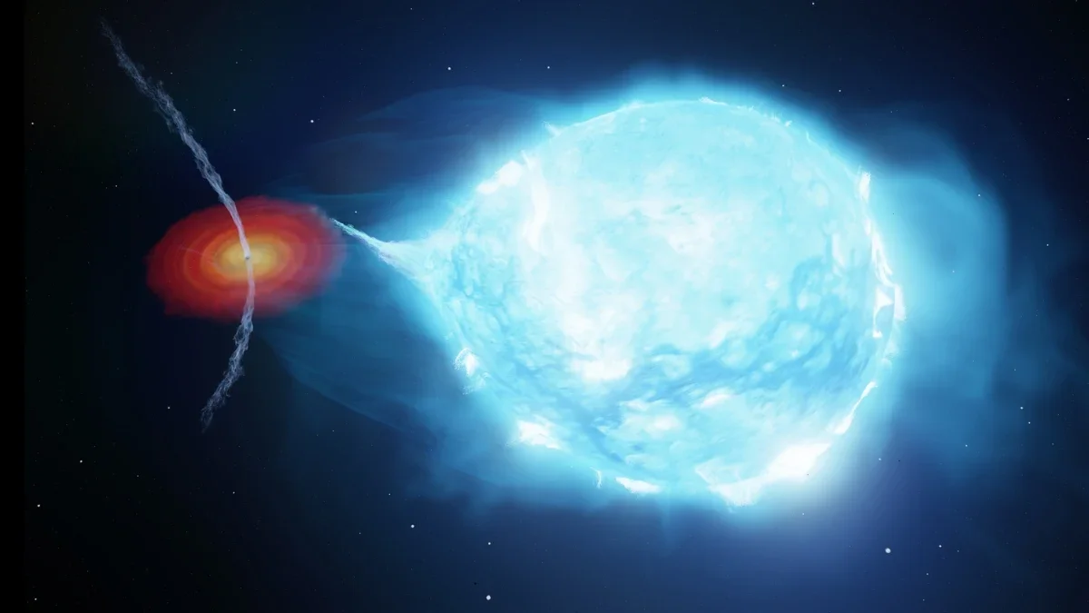Cosmic Winds Twist a Black Hole’s Jets, Revealing Their Real-Time Power