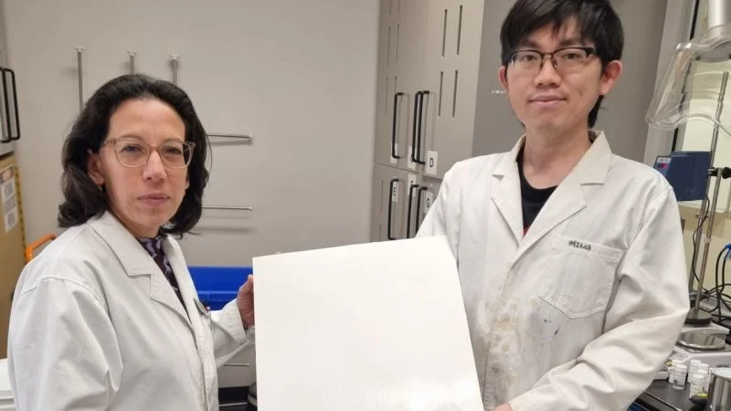 Nano-coating cools roofs and harvests water from the air