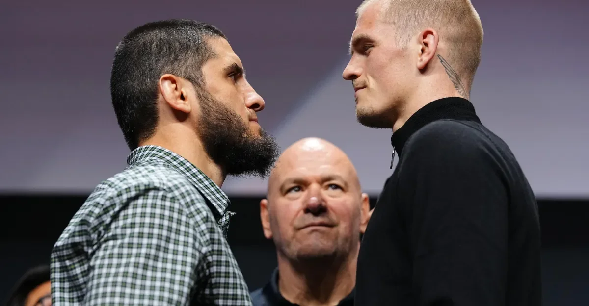 Garry Edges Closer in UFC 330 Pre-Fight Face-Off as Makhachev Defends Welterweight Title