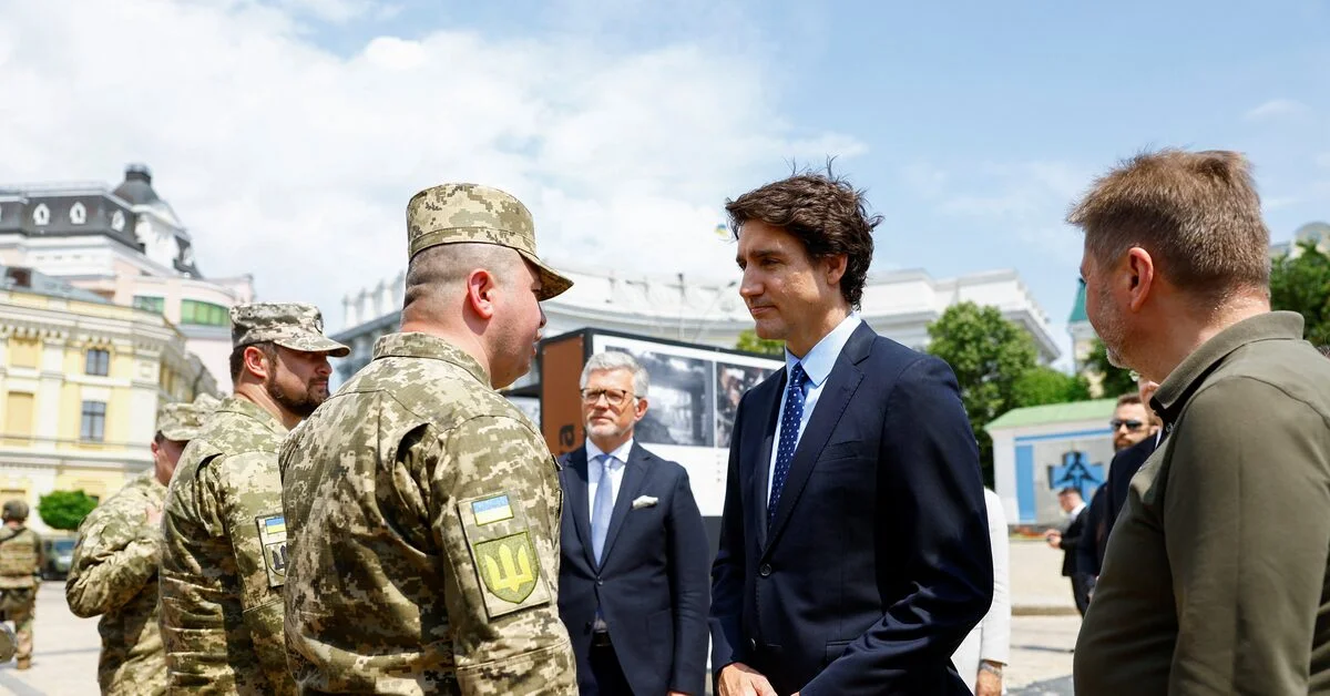 Trudeau's Surprise Visit to Kyiv Shows Support for Ukraine Amid Russia-Ukraine Conflict