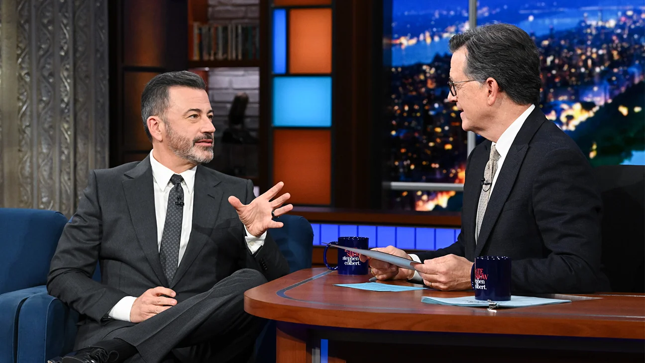 Kimmel Tells Fans to Tune in for Colbert's Finale, Then Ditch CBS Forever