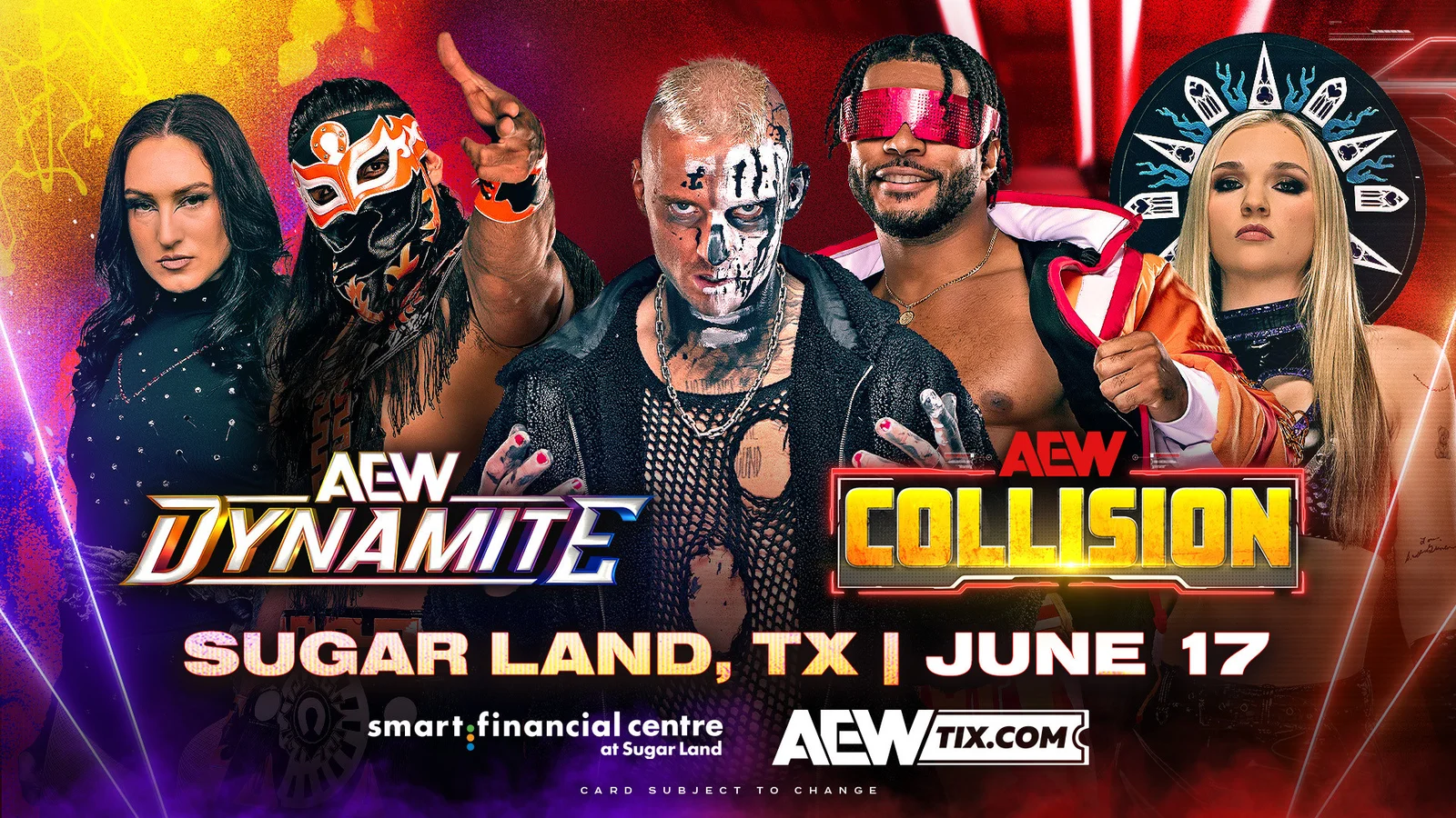 AEW Collision Spoilers From Sugar Land Hint Forbidden Door Showdowns