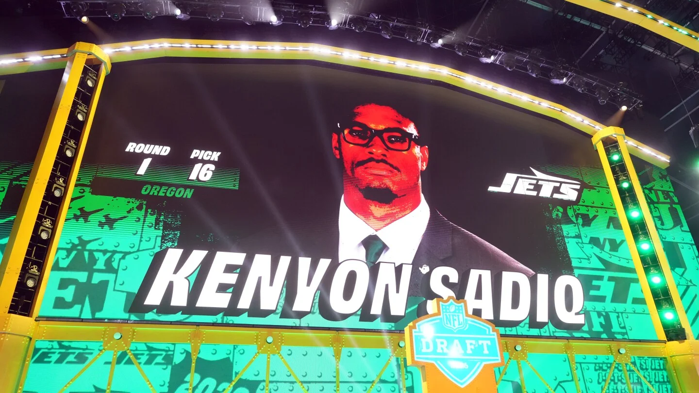 Jets Draft Call Turns Real for Sadiq, Quashing Prank Fears