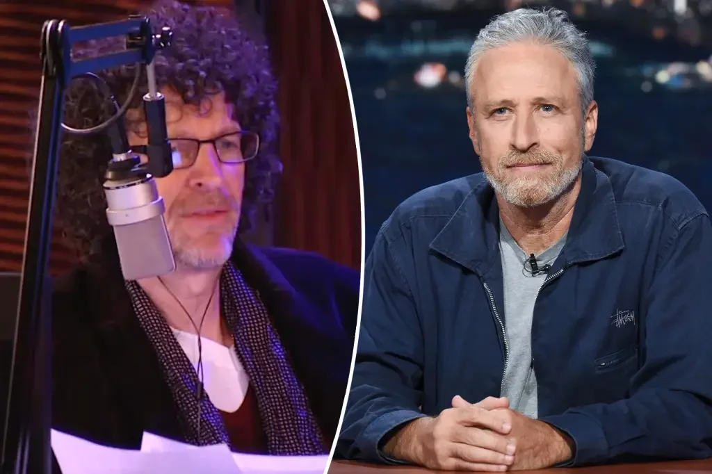 Howard Stern Endorses Jon Stewart for President