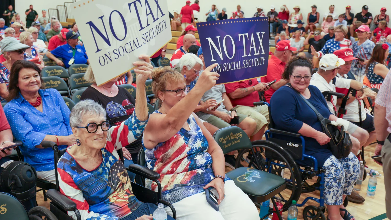 Trump Bets on Florida’s Senior Vote at The Villages Rally