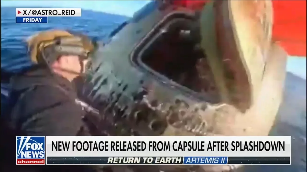 Artemis II Crew Returns to Earth in Emotional Welcome Footage