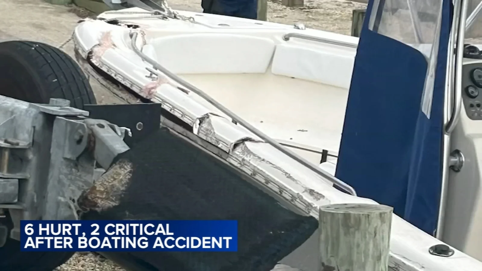 Channel-marker crash on Memorial Day injures six in Barnegat Bay