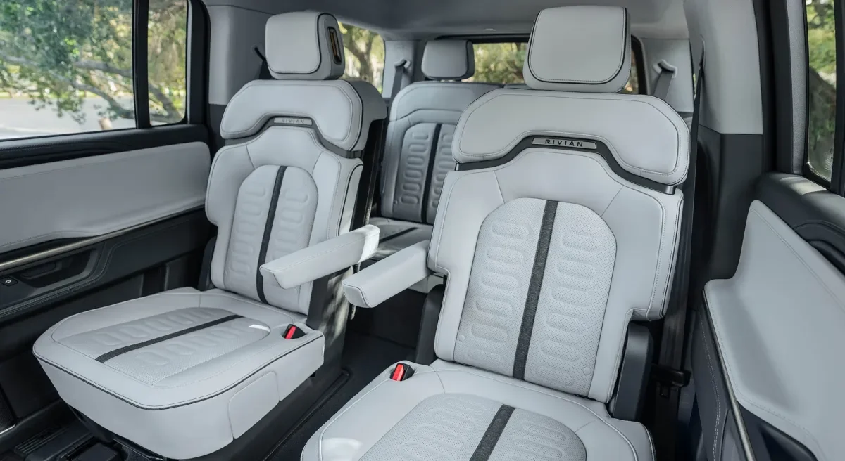 Rivian Adds Optional Captain's Chairs to R1S, Expands Six-Seat Config for 2027 Refresh