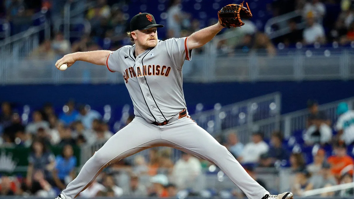 Webb’s eight-inning gem edges toward a win as Giants’ bats go quiet in 2-1 loss to Marlins