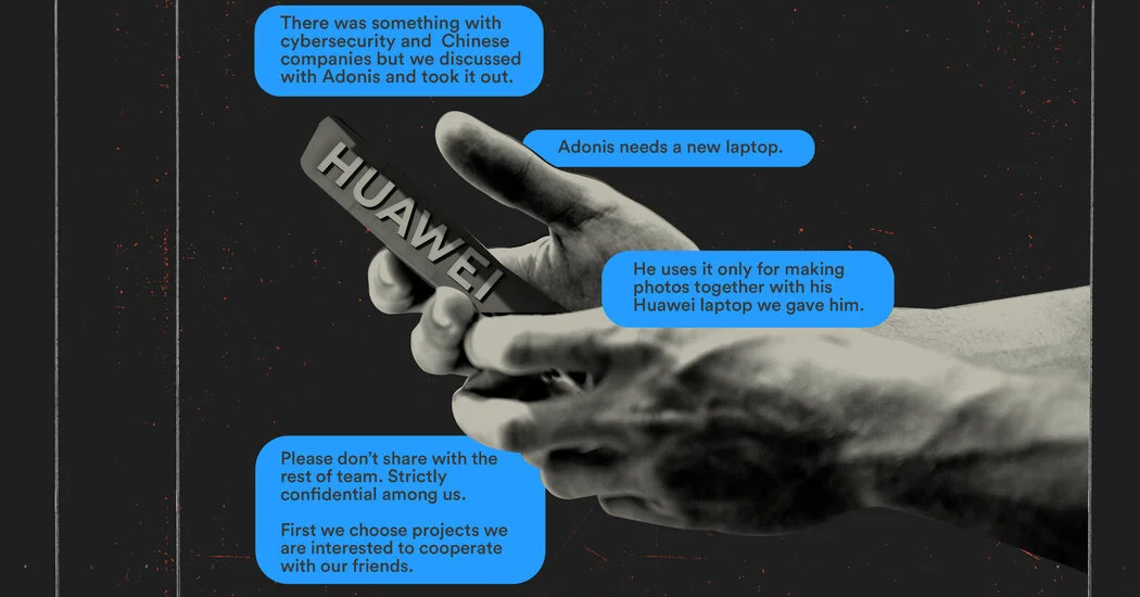 "Huawei's Lobbying Campaign: Unveiling Gifts, Gadgets, and Greece"
