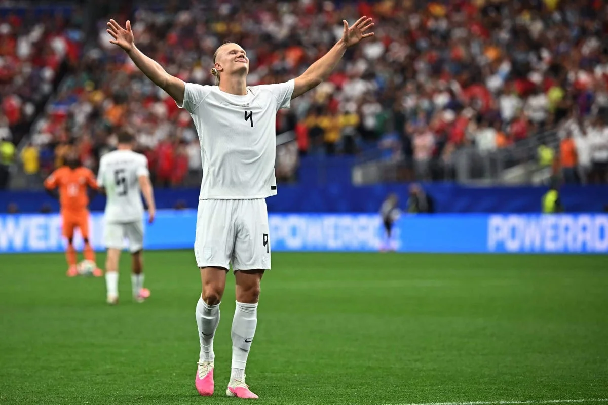 Haaland's late winner sends Norway into Brazil showdown