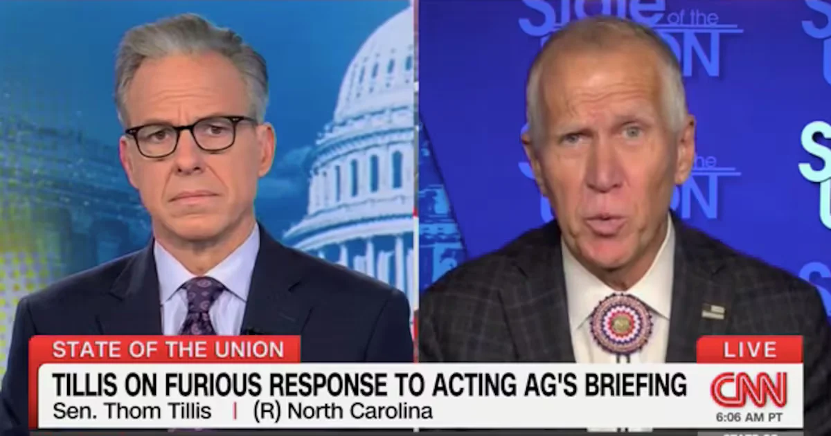 GOP Senator Blasts Trump's 'Anti-Weaponization' Fund as a Bad Move