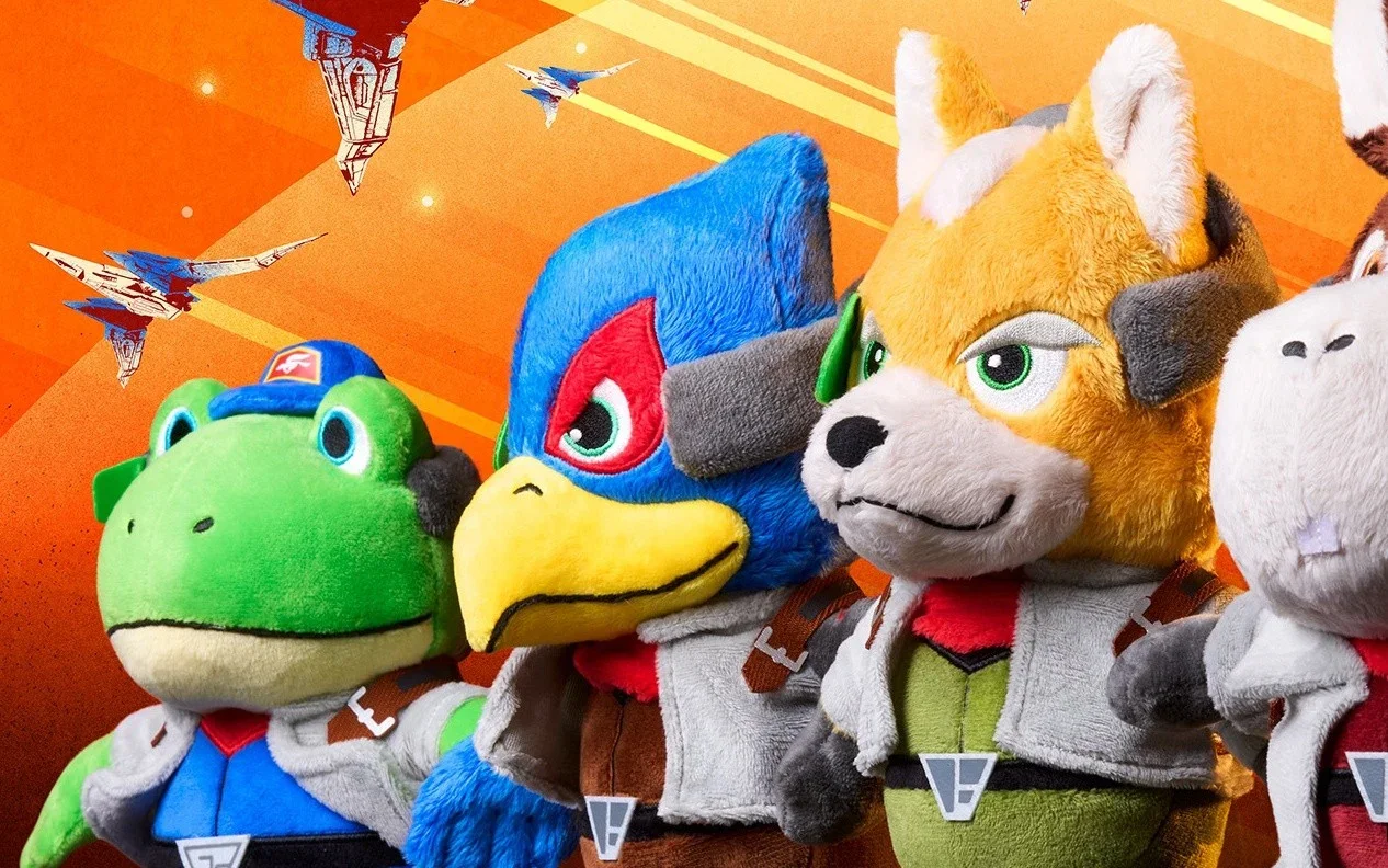 Star Fox Plushes Hit Europe Nintendo Store Ahead of Switch 2