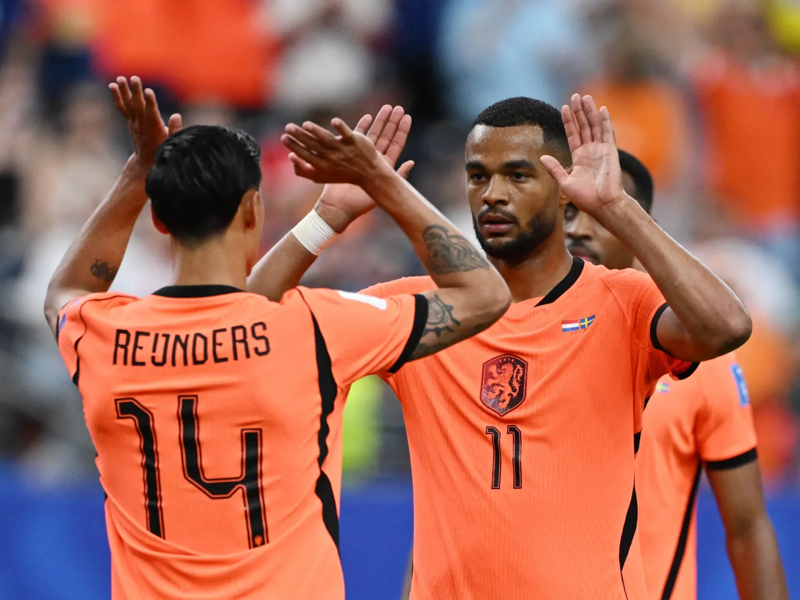Gakpo and Brobbey double trouble as Netherlands rout Sweden 5-1