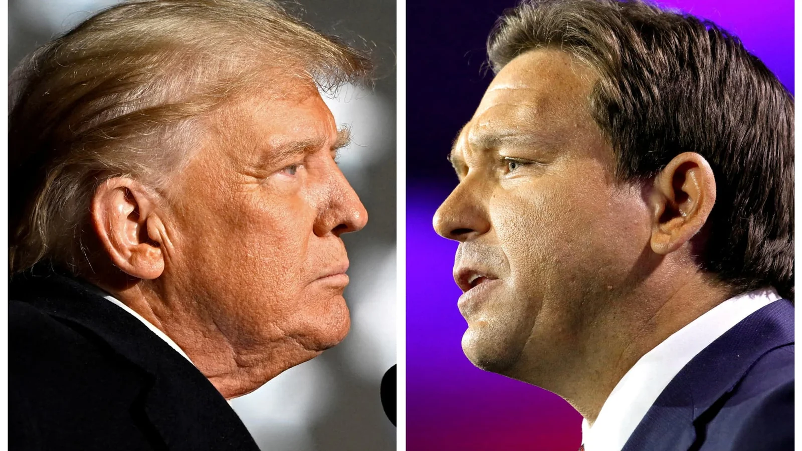 Trump and DeSantis Clash Over Abortion and Political Success