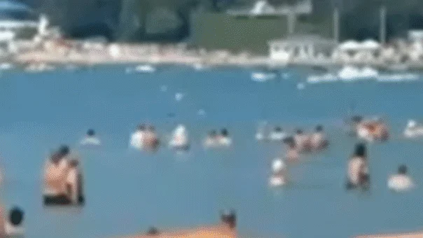Drone strike devastates crowded Black Sea beach, seven dead