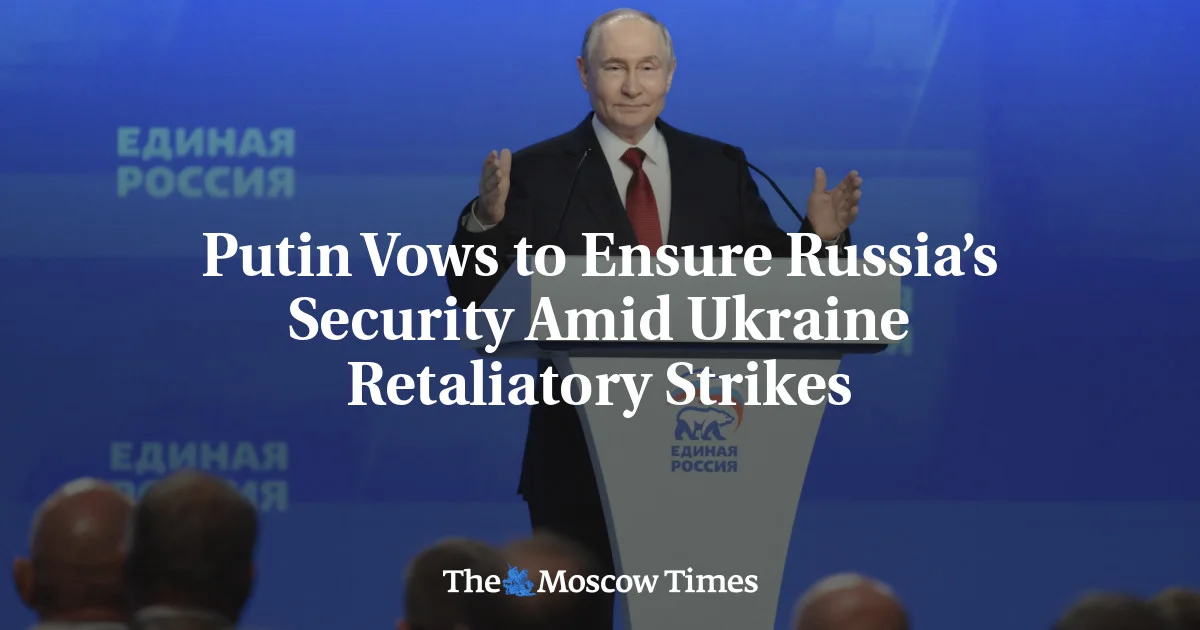 Putin pledges resilience as Ukraine intensifies strikes inside Russia