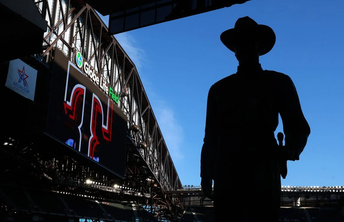 Controversial Ranger statue finds a new home at Globe Life Field, stirring a community reckoning