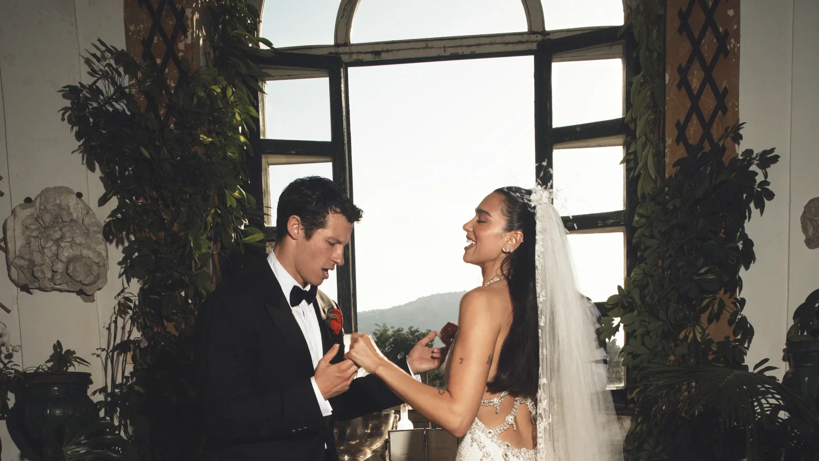 Dua Lipa and Callum Turner Celebrate Dual Weddings in London and Sicily