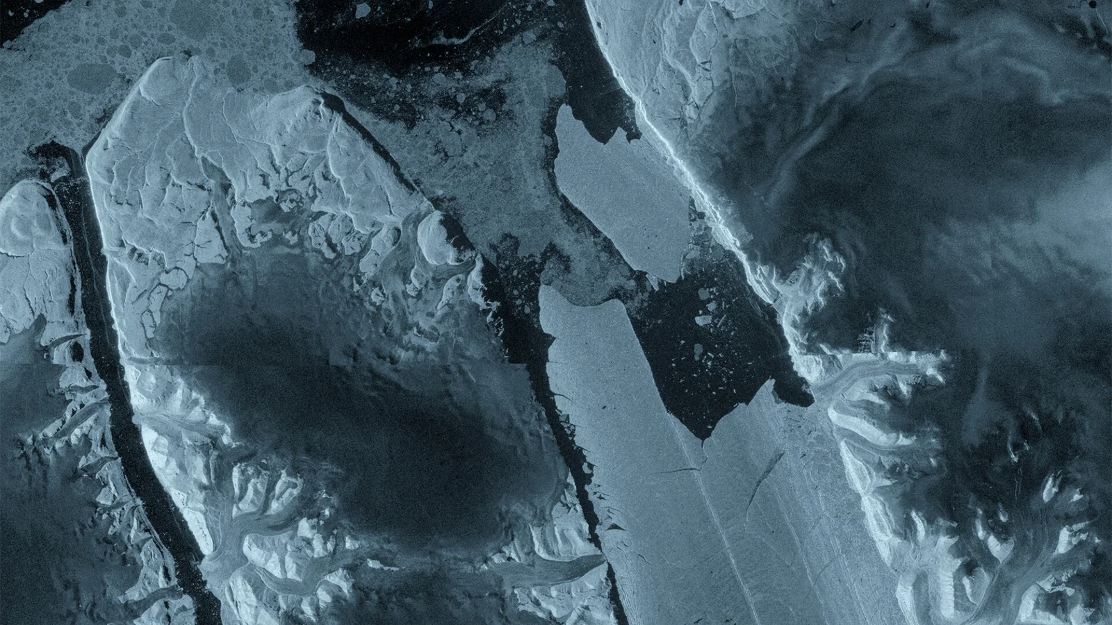 Satellite imagery shows Greenland’s Petermann Glacier shedding ice in a decade