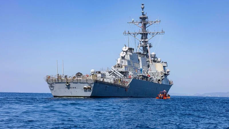 Indo-Pacific Destroyer Suffers Hours-Long Power Outage; Crew Safe