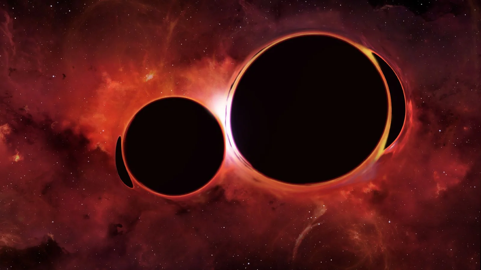 Cosmic duet: twin supermassive black holes near collision could send Earth-detectable waves within a century