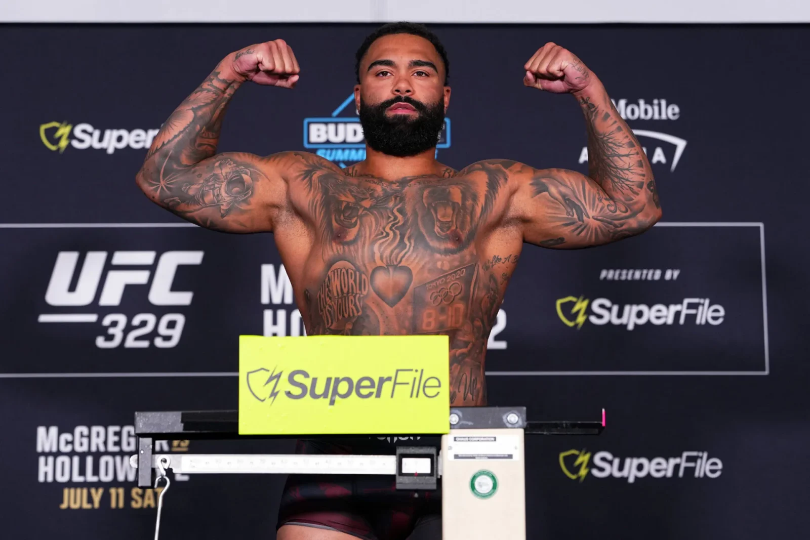 Steveson Enters UFC 329 With Five-Pound Size Advantage