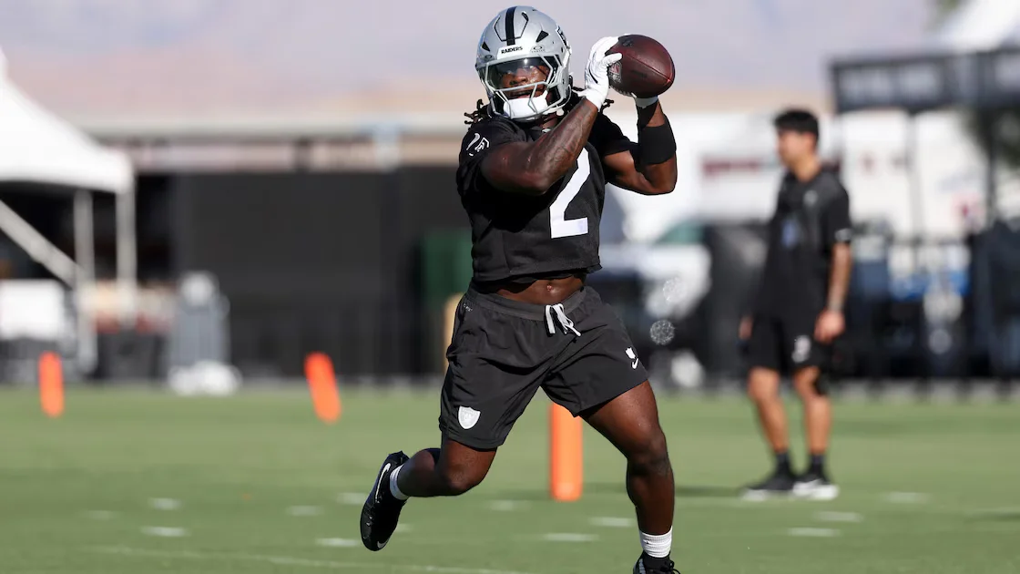 Raiders Hope Jeanty's Sprained Ankle Isn't a Long-Term Setback