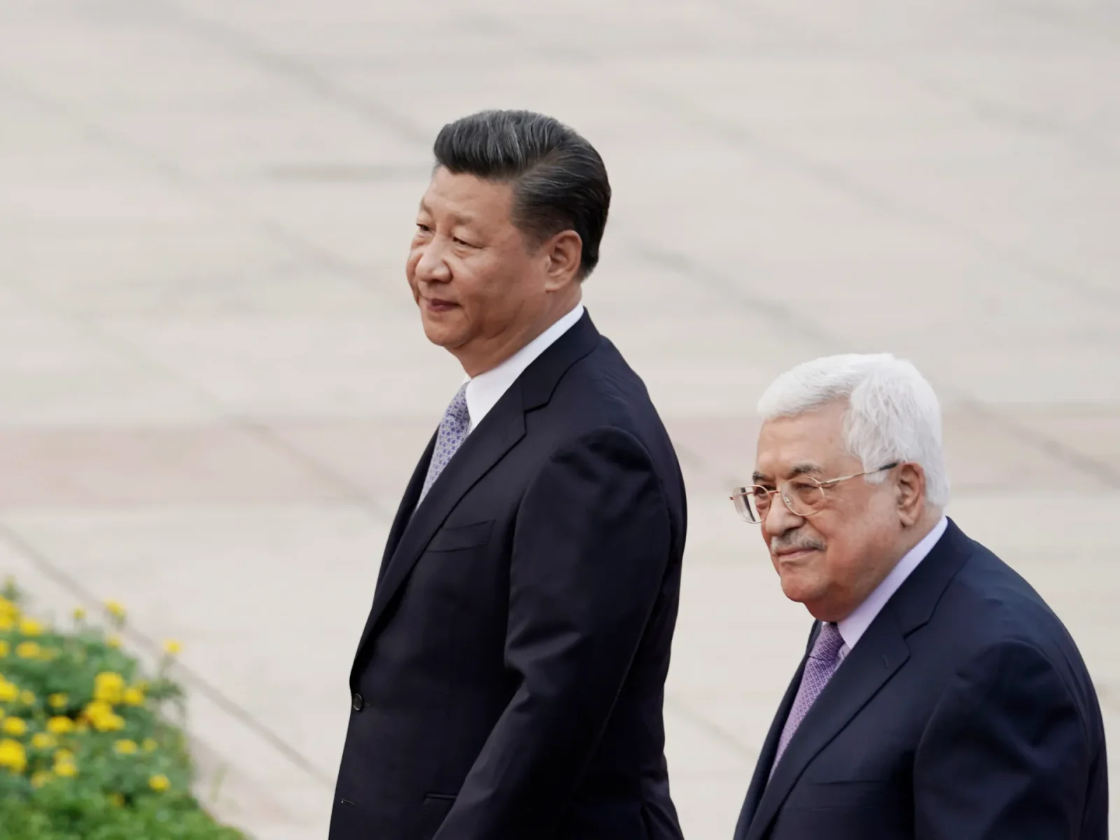 Mahmoud Abbas seeks Chinese support for Palestine.