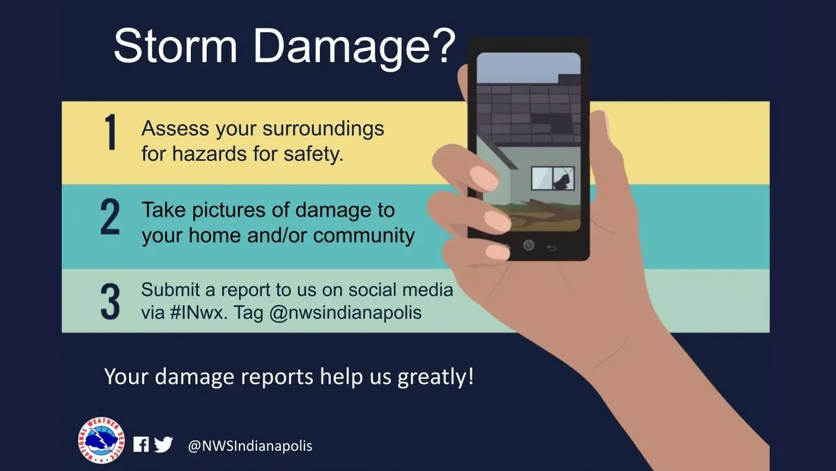 Indiana hit by deadly tornadoes causing major damage.