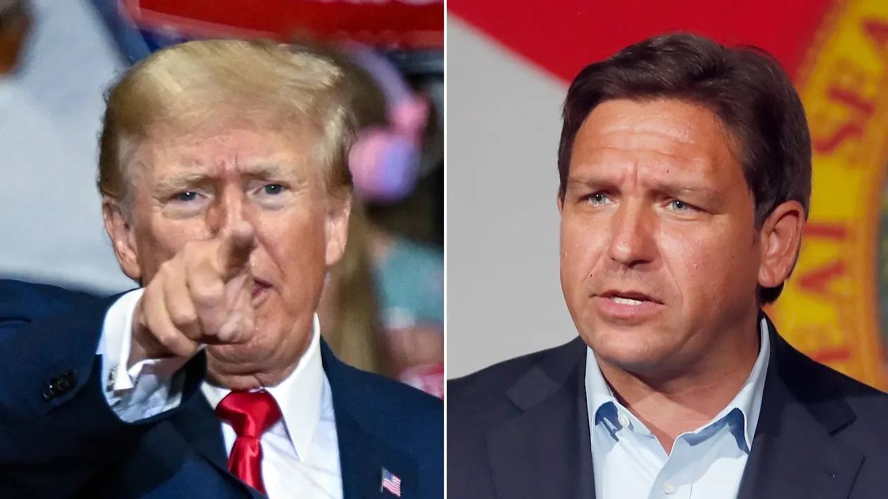 Trump criticizes DeSantis over abortion stance.