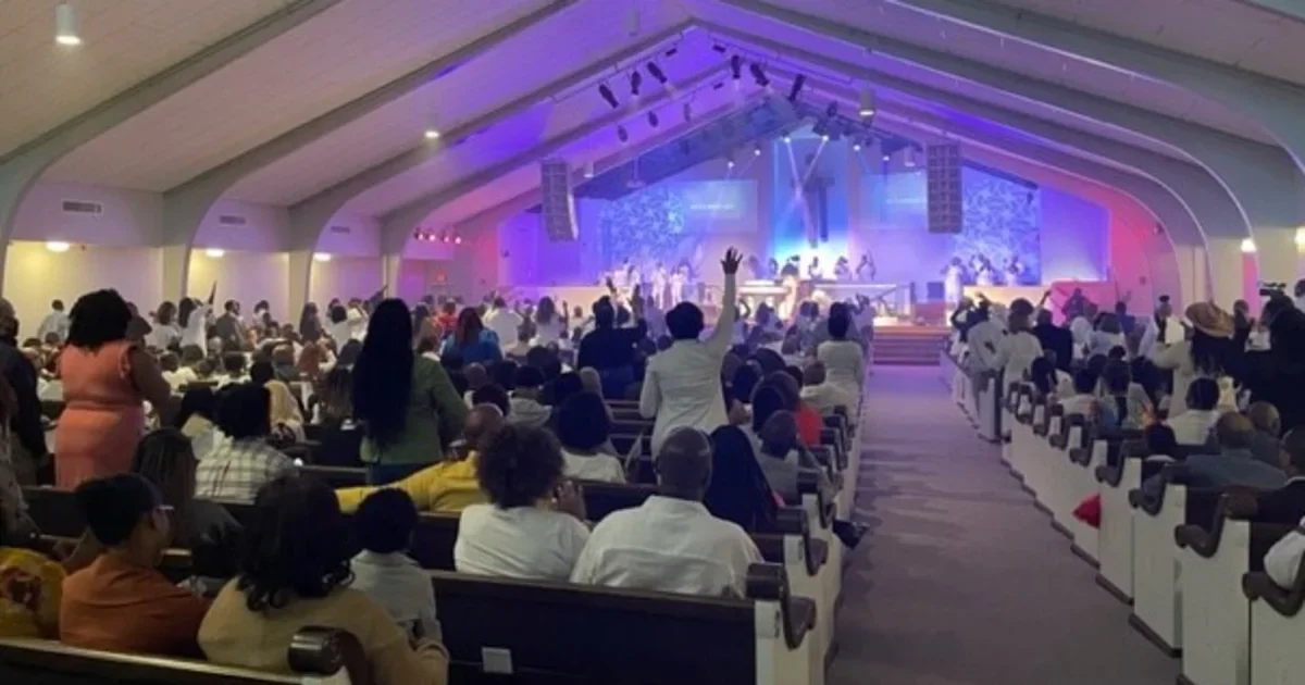 Frustration mars Easter service in Justin Jones' Nashville district.