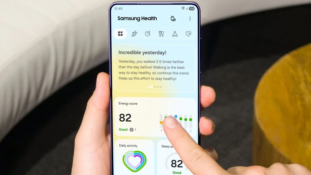 Samsung Health gets a polished overhaul with new health features