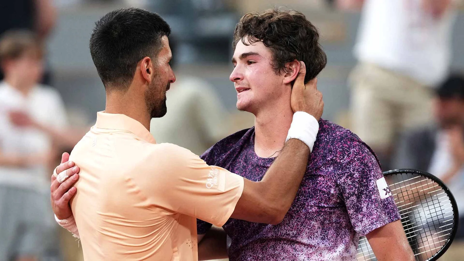 Teenage Fonseca shocks Djokovic in Roland Garros comeback