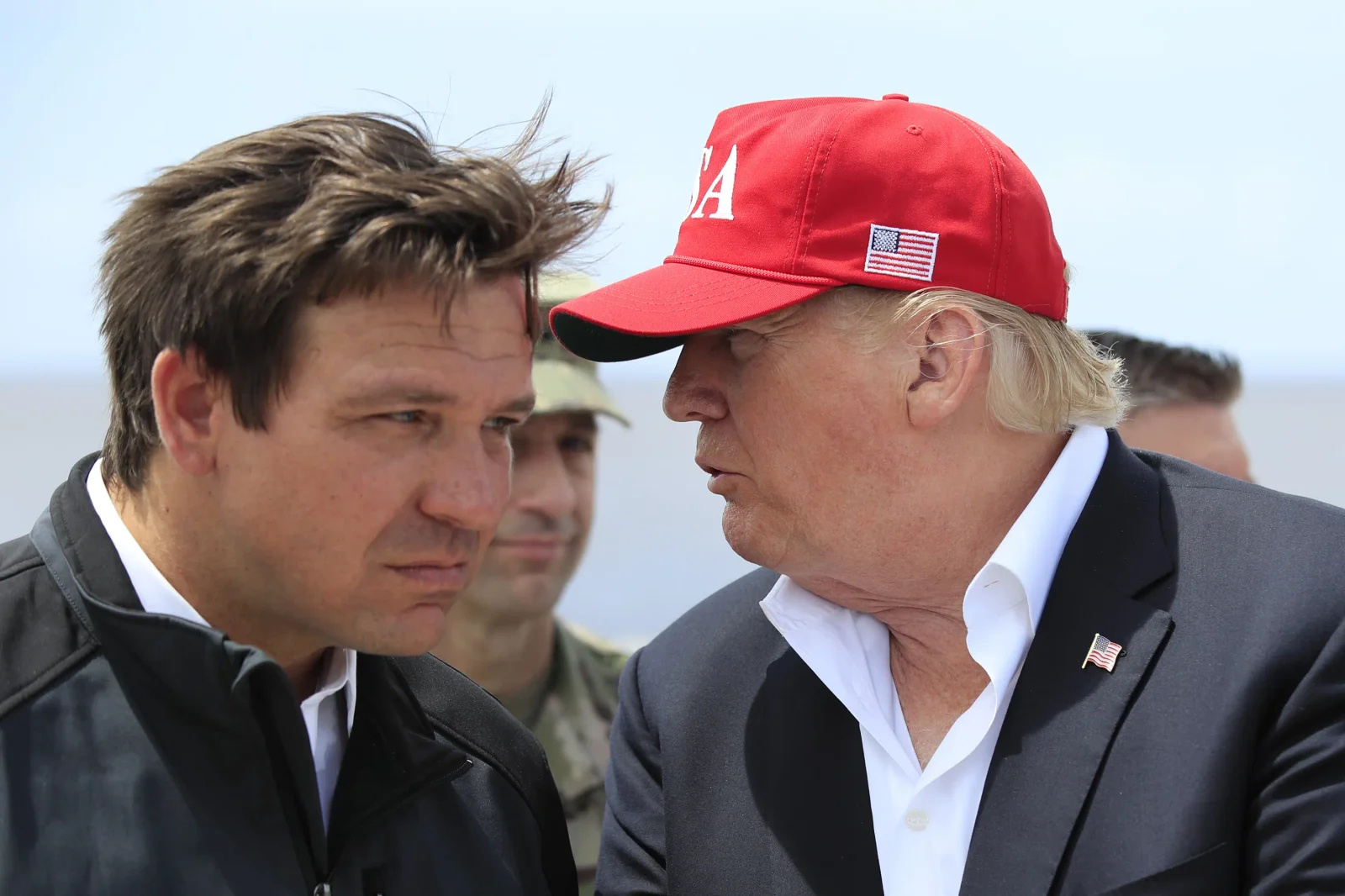 Trump allies file ethics complaint against DeSantis, fueling presidential speculation.