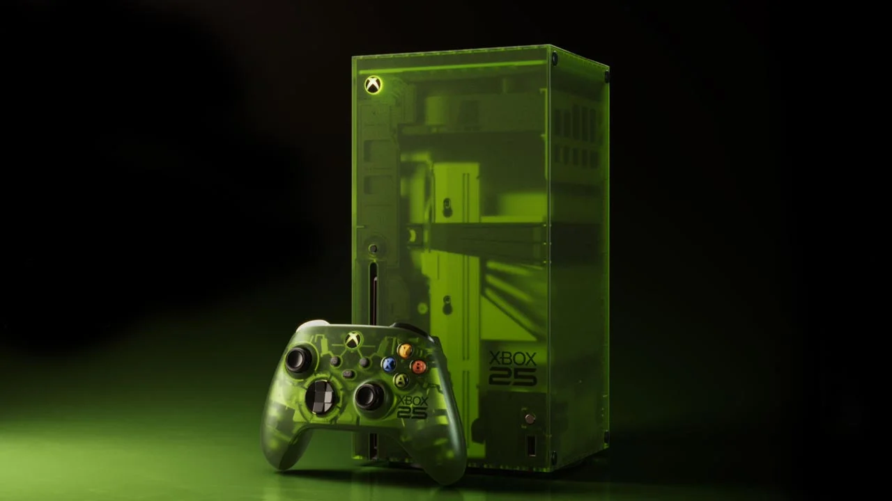 Microsoft Unveils Ultra-Pricey 25th Anniversary Xbox Series X in Green Translucent Finish