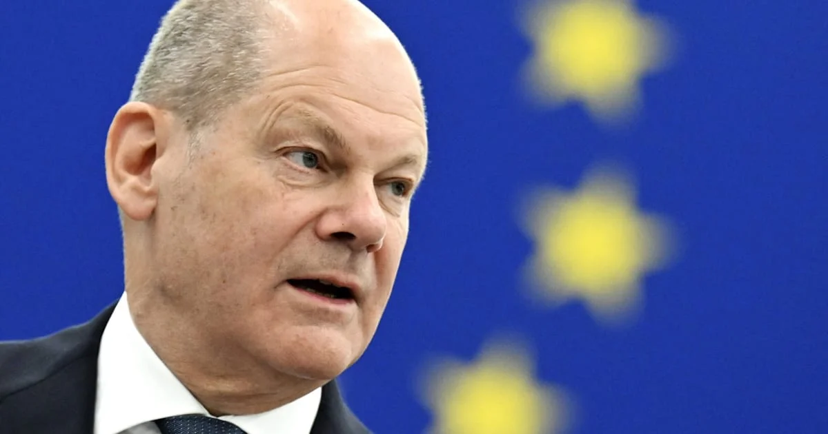 Germany's Scholz urges NATO to prioritize strengthening Ukraine's military power over membership.