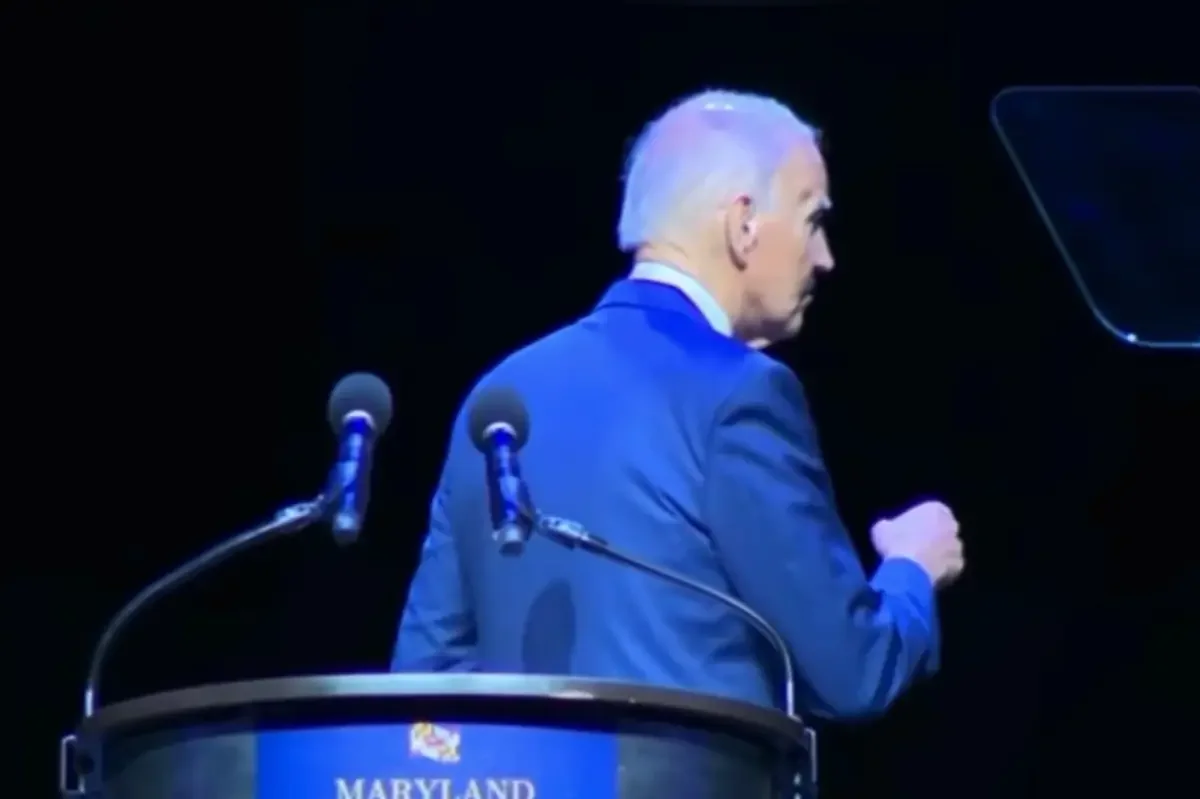 Biden seeks exit directions after Maryland Dem gala remarks