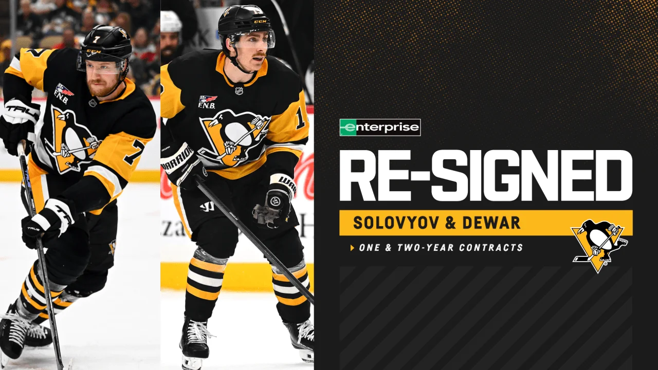 Penguins Lock in Dewar and Solovyov on New Contract Extensions