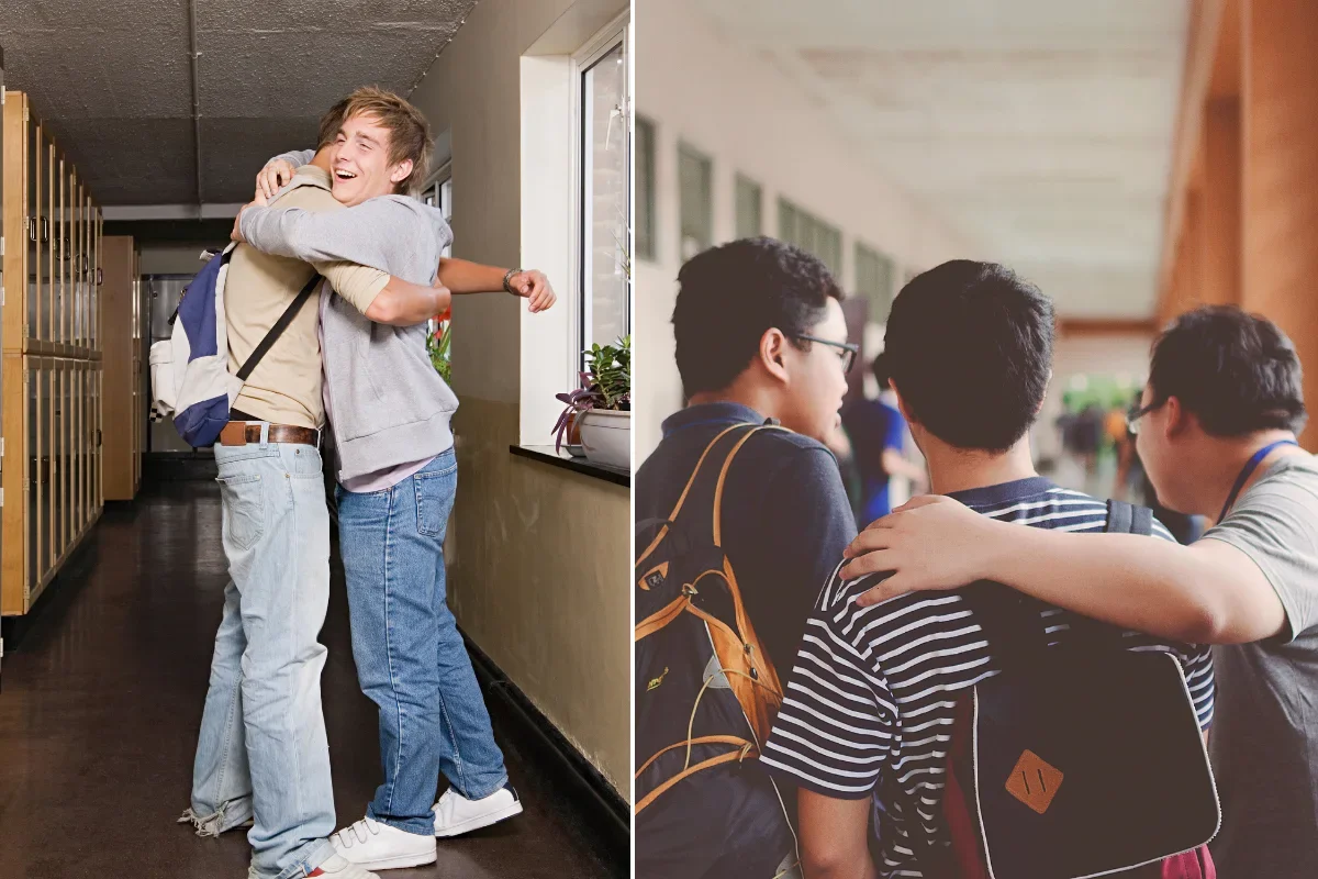 Classrooms Signal a Shift: Platonic Touch Among Straight Boys on the Rise