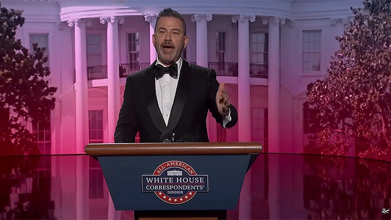 Kimmel mocks Melania as 'expectant widow' in WHCD spoof before Hilton shooting