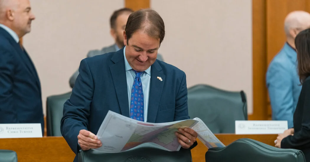 Texas Republicans Unveil Controversial Redistricting Map Amid Democratic Opposition