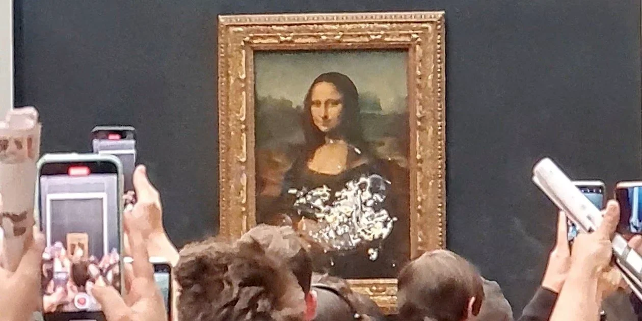 Climate Activists Continue to Vandalize Famous Artworks.