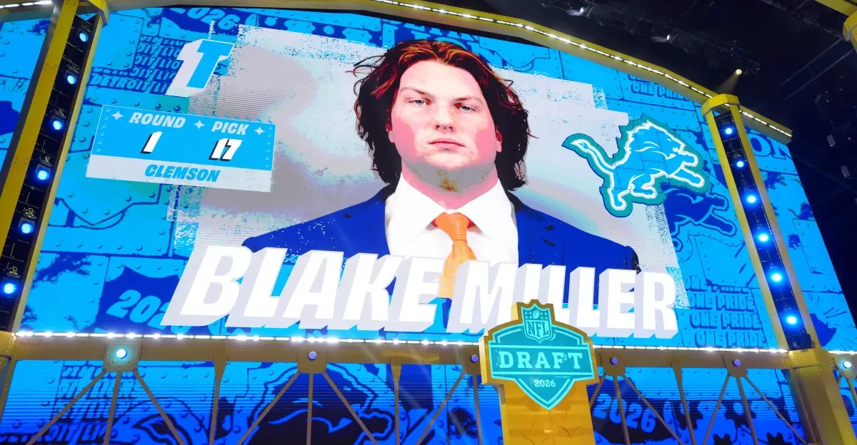 Lions' 2026 Draft Draws Mostly Positive Grades as Miller and Moore Lead the Way